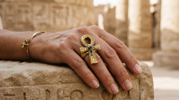 Pourquoi choisir une bague Ankh pour symboliser la vie éternelle